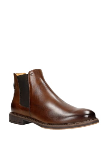 Wojas Leren chelseaboots bruin