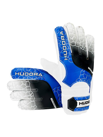 Hudora Keepershandschoenen blauw/wit