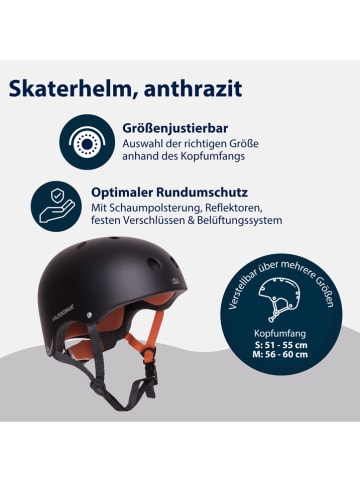 Hudora Skaterhelm in Schwarz