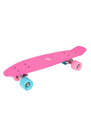 Hudora Skateboard "Retro Sky Wonders" roze/blauw - vanaf 5 jaar