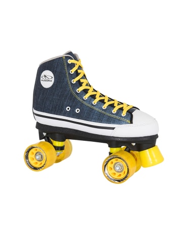 Hudora Rollschuhe in Blau/ Gelb