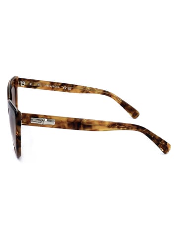 Longchamp Damskie okulary przeciwsłoneczne w kolorze jasnobrązowym