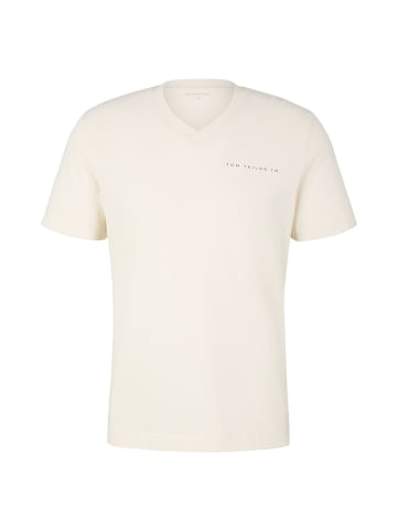 Tom Tailor Shirt in Creme