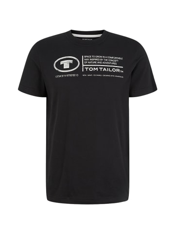 Tom Tailor Shirt in Schwarz