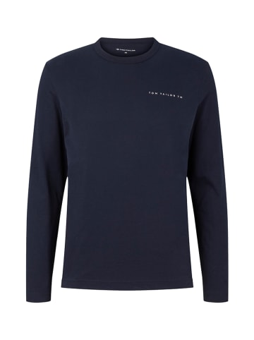 Tom Tailor Longsleeve in Dunkelblau