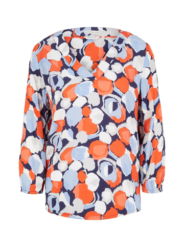 Tom Tailor Blouse oranje/blauw