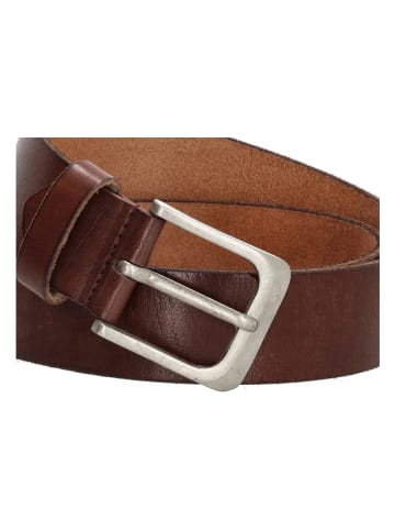 HIDE & STITCHES Leder-Gürtel in Braun
