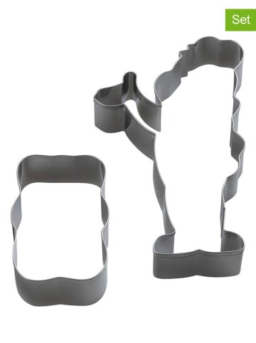 Zenker Foremki (2 szt.) w kolorze srebrnym