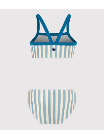 PETIT BATEAU Bikini lichtblauw/wit