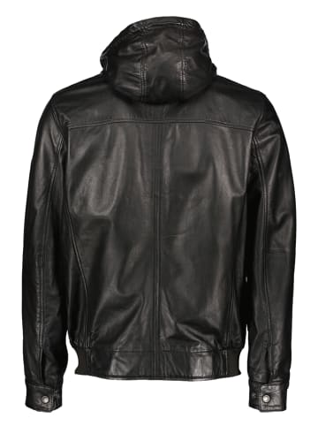 Bugatti Lederjacke in Schwarz