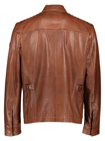 Bugatti Lederjacke in Cognac