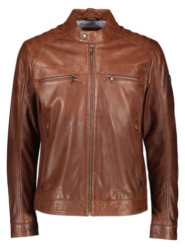 Bugatti Lederjacke in Cognac
