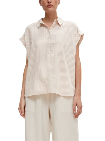 comma Bluse in Beige