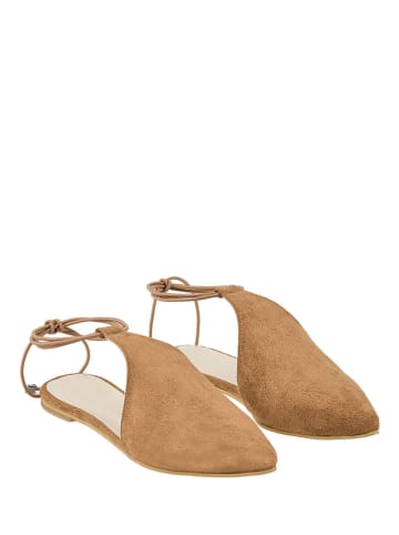 Lizza Shoes Ballerinas in Camel