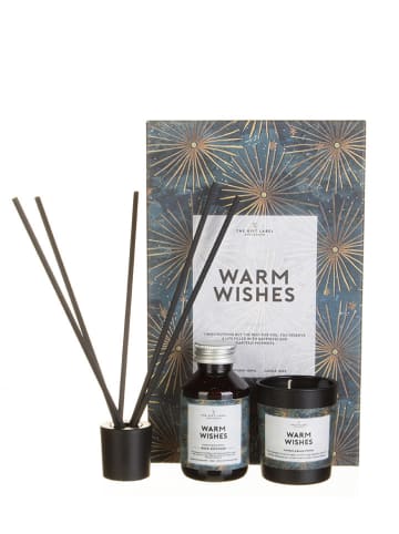 The Gift Label 3-delige geurset "Warm Wishes"