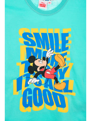 MICKEY Koszulka "Mickey" w kolorze miętowym
