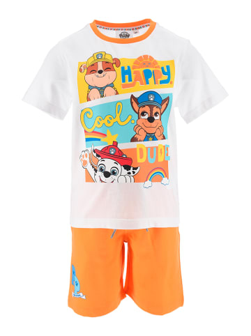 Paw Patrol 2-delige outfit "Paw Patrol" oranje/wit