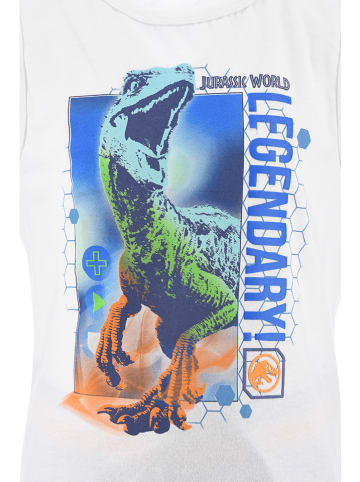 Jurassic World 2tlg. Outfit "Jurassic World" in Blau/ Weiß