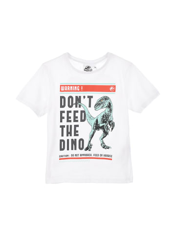 Jurassic World Koszulka "Dinozaur" w kolorze białym