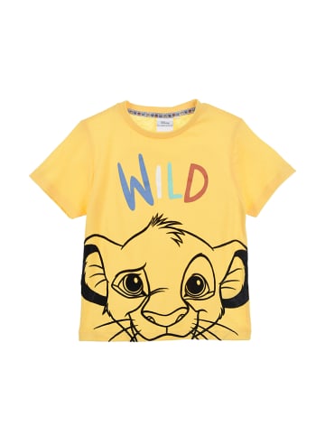 Lion King Shirt "Lion King" geel