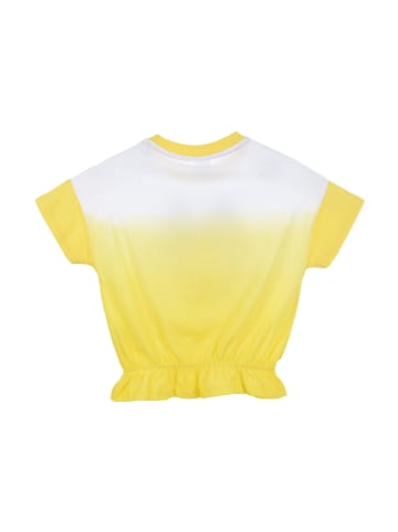 MINNIE MOUSE Koszulka "Minnie" w kolorze biało-żółtym