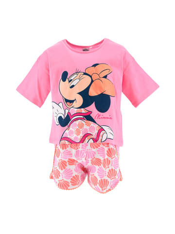 MINNIE MOUSE 2-delige outfit "Minnie" roze/oranje