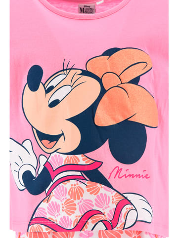 Disney Minnie Mouse 2tlg. Outfit "Minnie" in Pink/ Orange