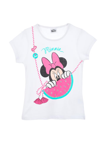 Disney Minnie Mouse Top "Minnie" in Weiß