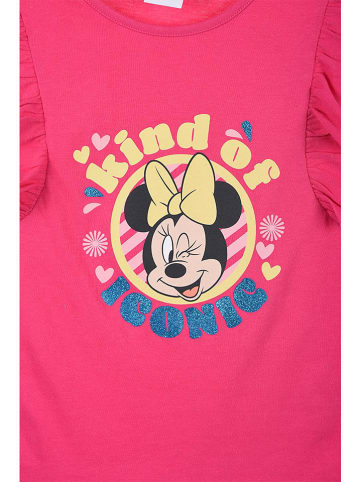 Disney Minnie Mouse Koszulka "Minnie" w kolorze różowym