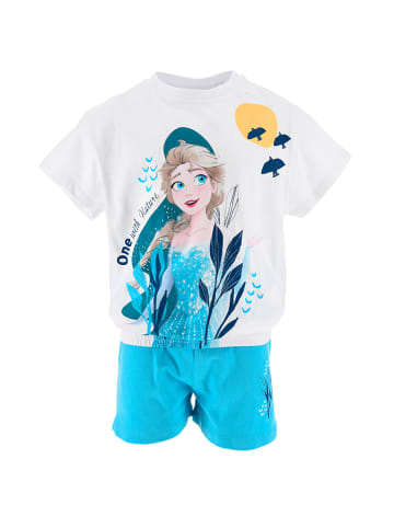 FROZEN 2-delige outfit "Frozen"  blauw/wit