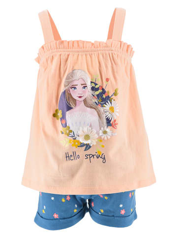 Disney Frozen 2-delige outfit "Frozen" oranje/blauw