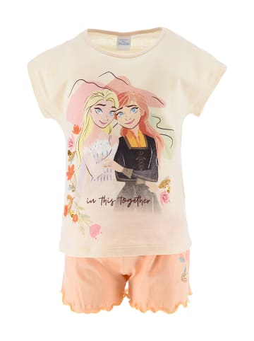 Disney Frozen 2-delige outfit "Frozen" oranje/crème