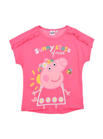 Peppa Pig Koszulka "Świnka Peppa" w kolorze różowym
