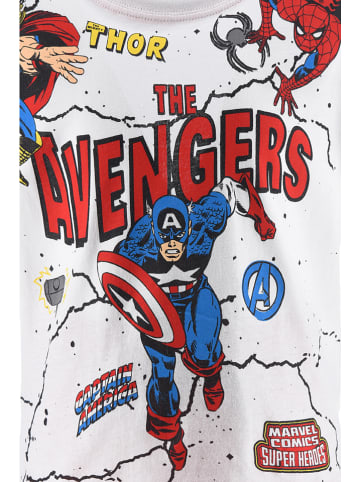 Avengers 2tlg. Outfit "Avengers" in Weiß/ Rot