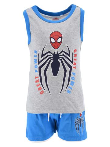 Spiderman 2tlg. Outfit "Spiderman" in Grau/ Blau