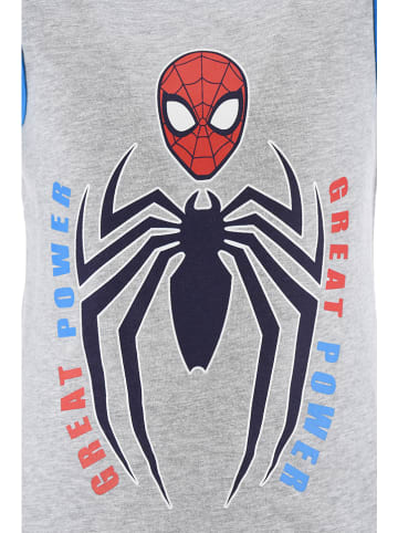 Spiderman 2-delige outfit "Spiderman" grijs/blauw