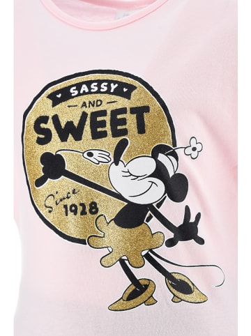 Disney Minnie Mouse 2-delige outfit "Minnie" lichtroze/grijs