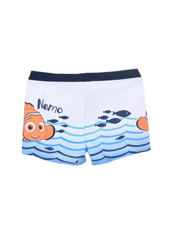 Finding Nemo Kąpielówki "Nemo" w kolorze biało-niebieskim