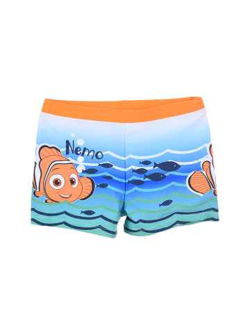 Finding Nemo Kąpielówki "Nemo" w kolorze biało-niebiesko-zielonym