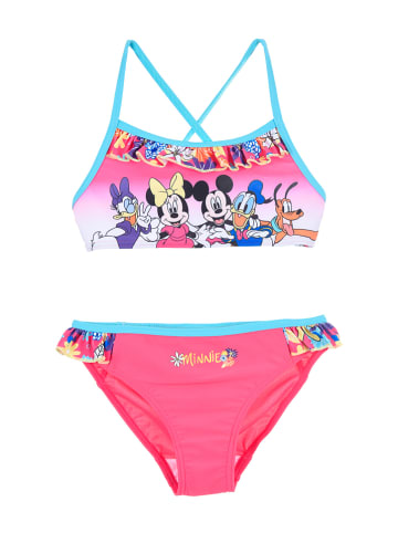 MINNIE MOUSE Bikini "Minnie" roze/meerkleurig
