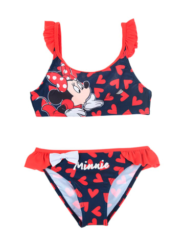 Disney Minnie Mouse Bikini "Minnie" w kolorze czerwono-granatowym