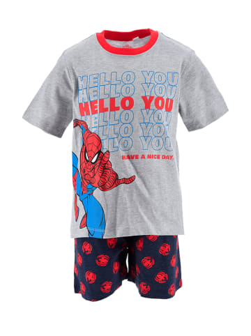 Spiderman Pyjama "Spiderman" grijs& donkerblauw