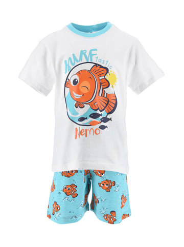 Finding Nemo Piżama "Nemo" w kolorze biało-niebieskim