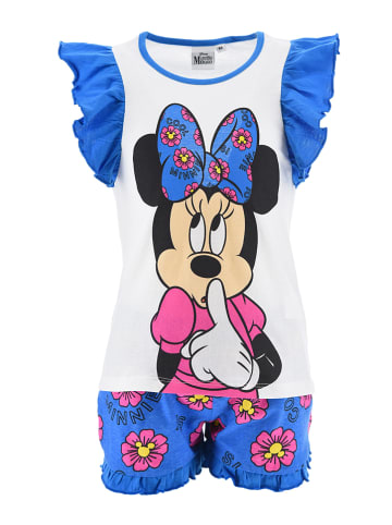 Disney Minnie Mouse Pyjama "Minnie" blauw/wit