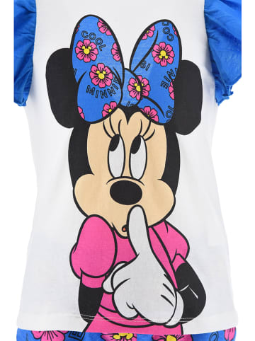 Disney Minnie Mouse Pyjama "Minnie" blauw/wit