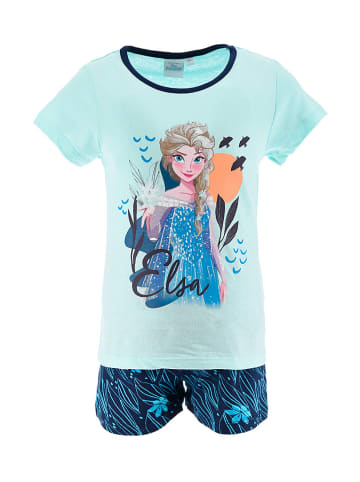 Disney Frozen Pyjama "Frozen" blauw/donkerblauw