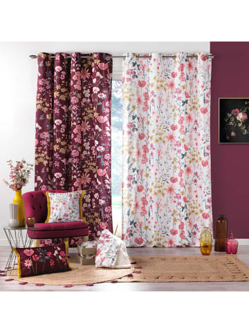 Douceur d'intérieur Kissen "Florabella" in Lila
