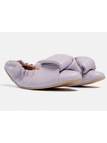 loft37 Leder-Ballerinas in Lila