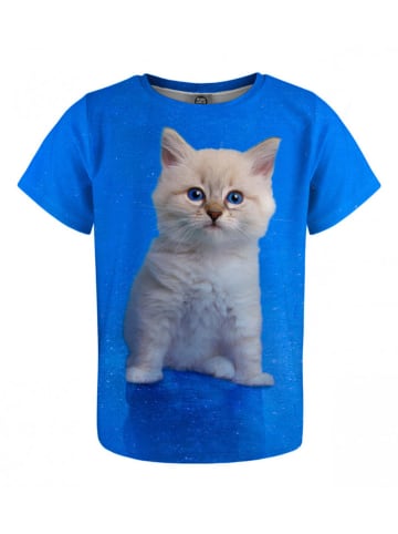 Mr GUGU & MISS GO Koszulka w kolorze niebieskim ze wzorem