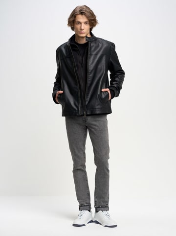 BIG STAR Dżinsy - Slim fit - w kolorze szarym